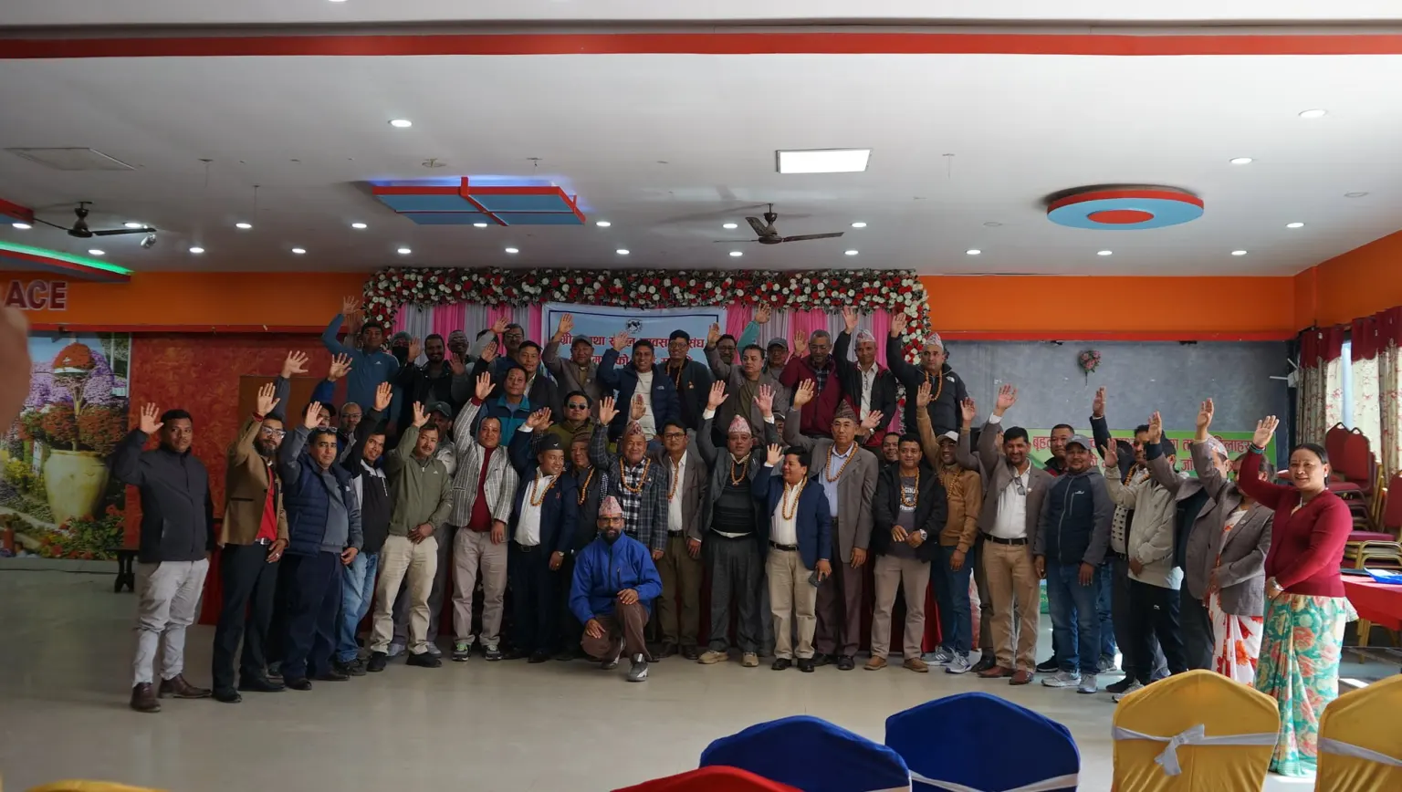 ग्रील तथा स्टील व्यवसायी संघ चन्द्रागिरि नगर अध्यक्षमा राजेन्द्रकुमार श्रेष्ठ