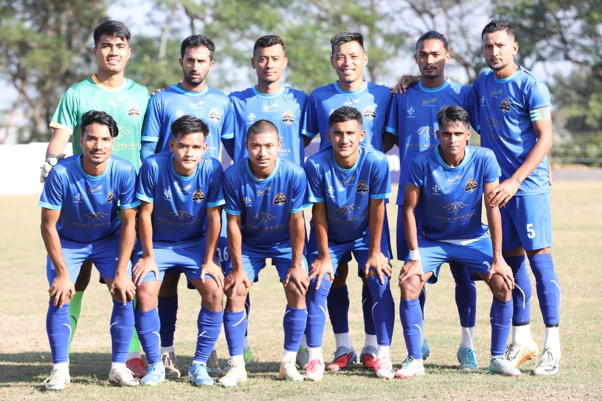 एन्फा प्रेसिडेन्ट लिग: चित्लाङ फुटबल र विजय स्पोर्ट्स क्लबले अंक बाँडे