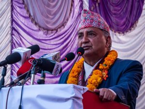 ईश्वर पोखरेलले गरे अध्यक्षमा उम्मेदवारी घोषणा