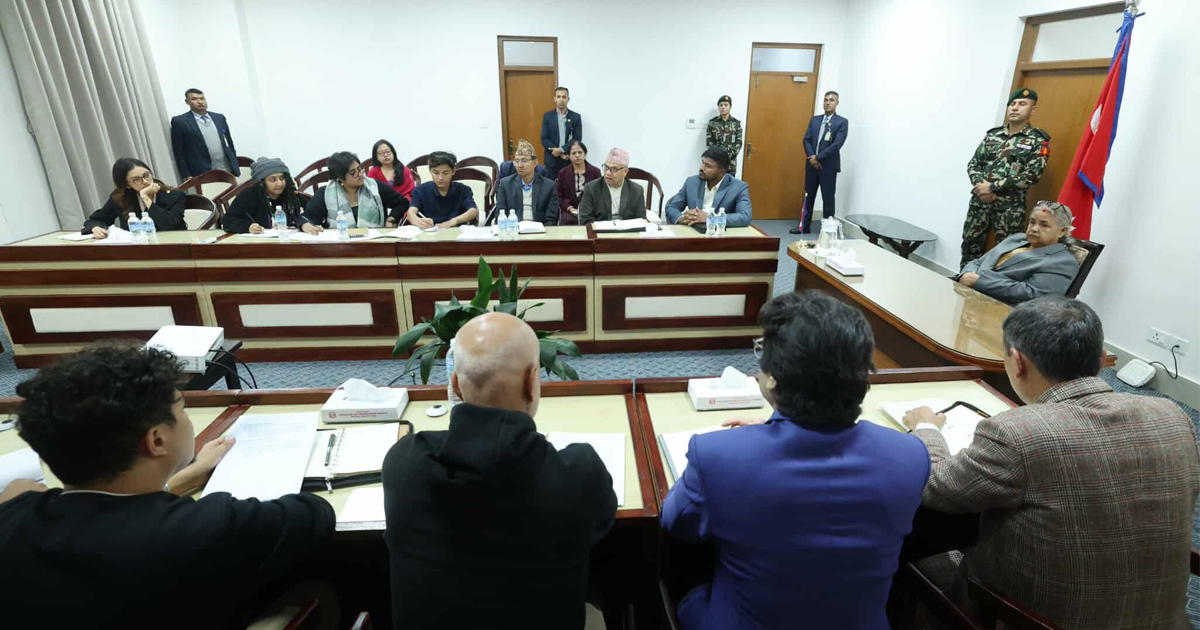 ‘जेन-जी’का मुद्दा छिटो टुंग्याउन प्रधानमन्त्री सुशीला कार्कीको निर्देशन