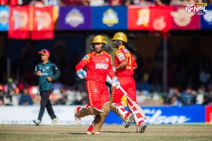 नेपाल प्रिमियर लिग-२०२५: पोखरा एभेन्जर्सविरुद्ध लुम्बिनी लायन्सले तीन विकेटले विजयी