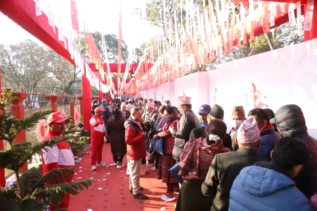 नेकपा एमाले महाधिवेशन: २२२७ प्रतिनिधिले गरे मतदान, ३६ जना गयल !