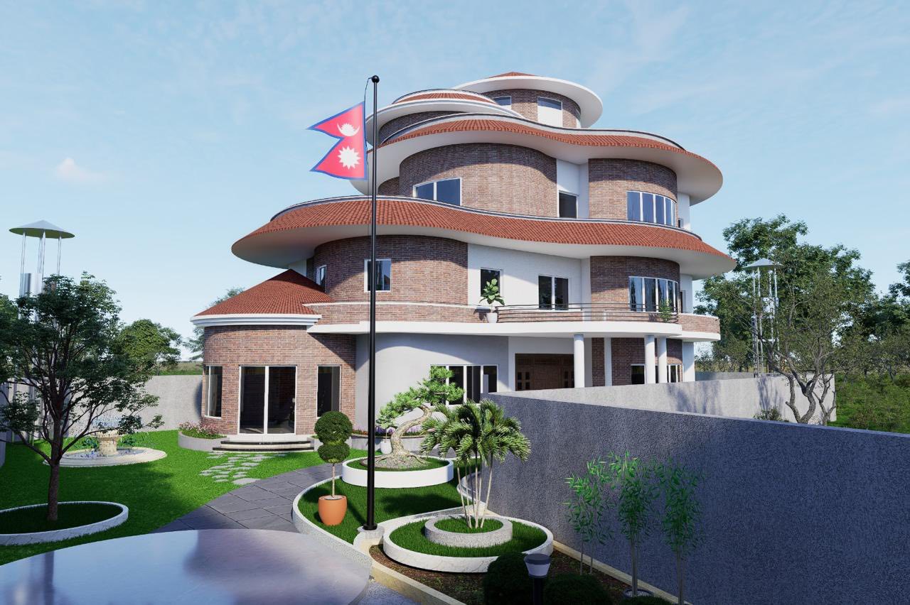 गुण्डुमा १५ आना जग्गामा बन्ने ओली कुटीको शिलान्यास, लागत एक करोड रुपैयाँ