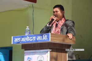 चन्द्रागिरि नगरपालिका सामुदायिक विद्यालय समितिको अध्यक्षमा कवीन्द्र गोपाली