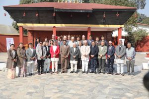 राष्ट्रपतिद्वारा किन्डर ओलम्पिकको मस्कट अनावरण