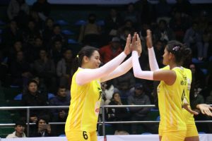 एनभीए भलिबल च्याम्पियनसिप: महिलातर्फको उपाधिका लागि न्यु डाइमन्ड र नेपाल पुलिस भिड्ने