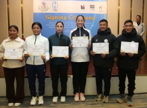 सानुमायासहित १४ जना नेपाली खेलाडीलाई छात्रवृत्ति प्रदान