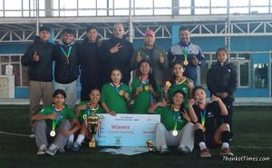 थानकोट जेसीज प्रथम महिला फुटसलको उपाधि गणेशमान स्मृति फुटसल क्लबलाई