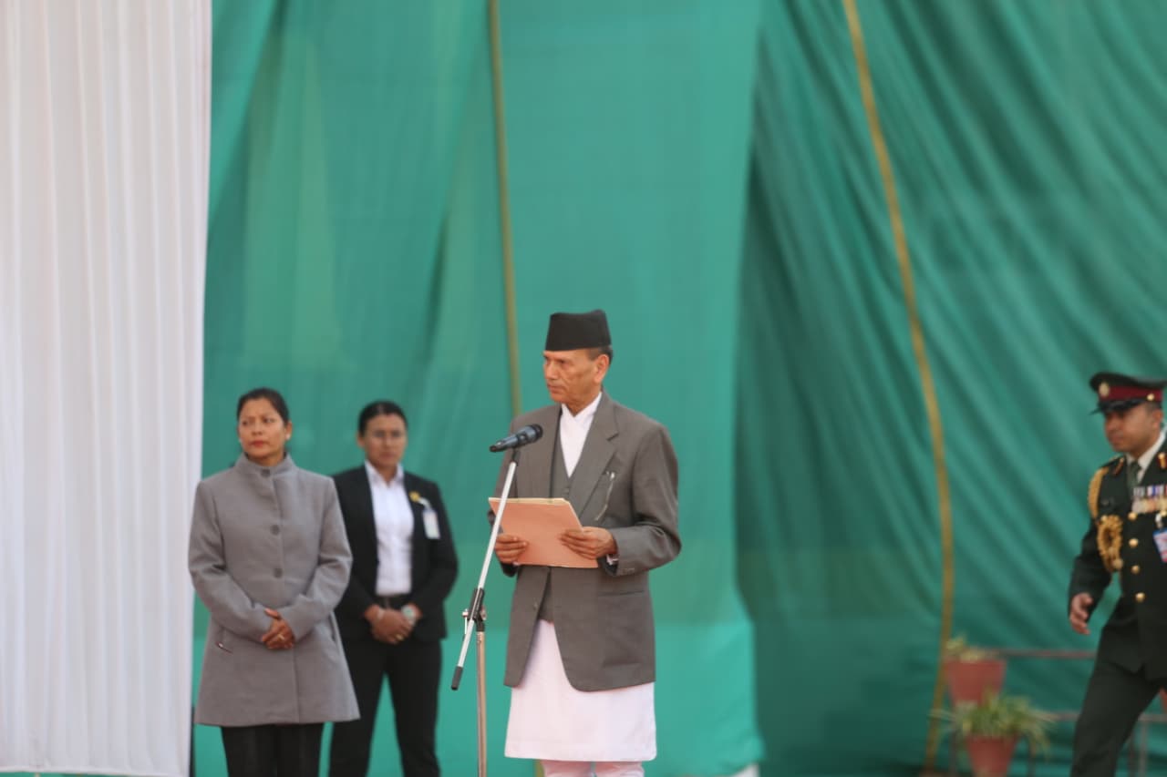 बालानन्द शर्मा परराष्ट्र मन्त्रीमा नियुक्त