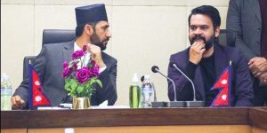 दलको नेता बनेपछि सभापति रविले दिए बालेनलाई बधाई