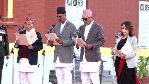 अन्तरिम सरकारद्वारा मन्त्रिपरिषद् विस्तार : चार नयाँ मन्त्रीले लिए सपथ