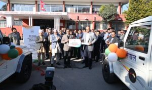 निर्वाचनका लागि भन्दै भारतले दियो ६० भन्दा बढी सवारी साधन