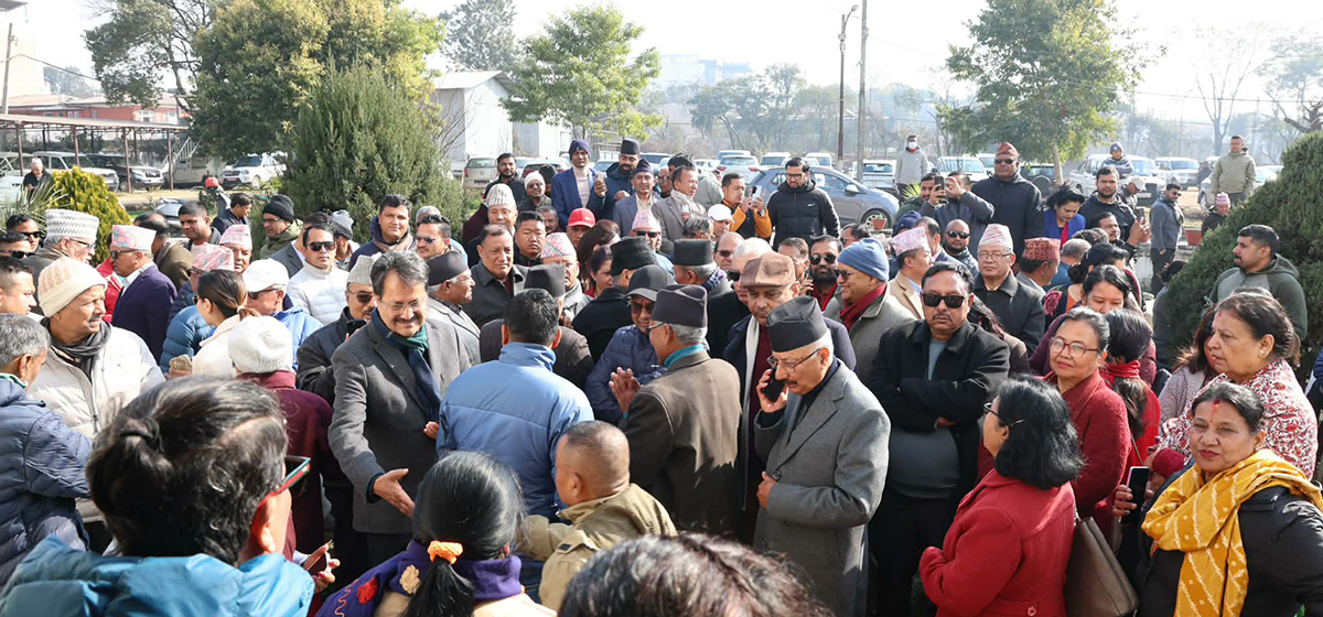 कांग्रेसमा किचलो, देउवा पक्षका नेताहरू निर्वाचन आयोगमा, आयोग घेर्ने तयारीमा तरुण दल