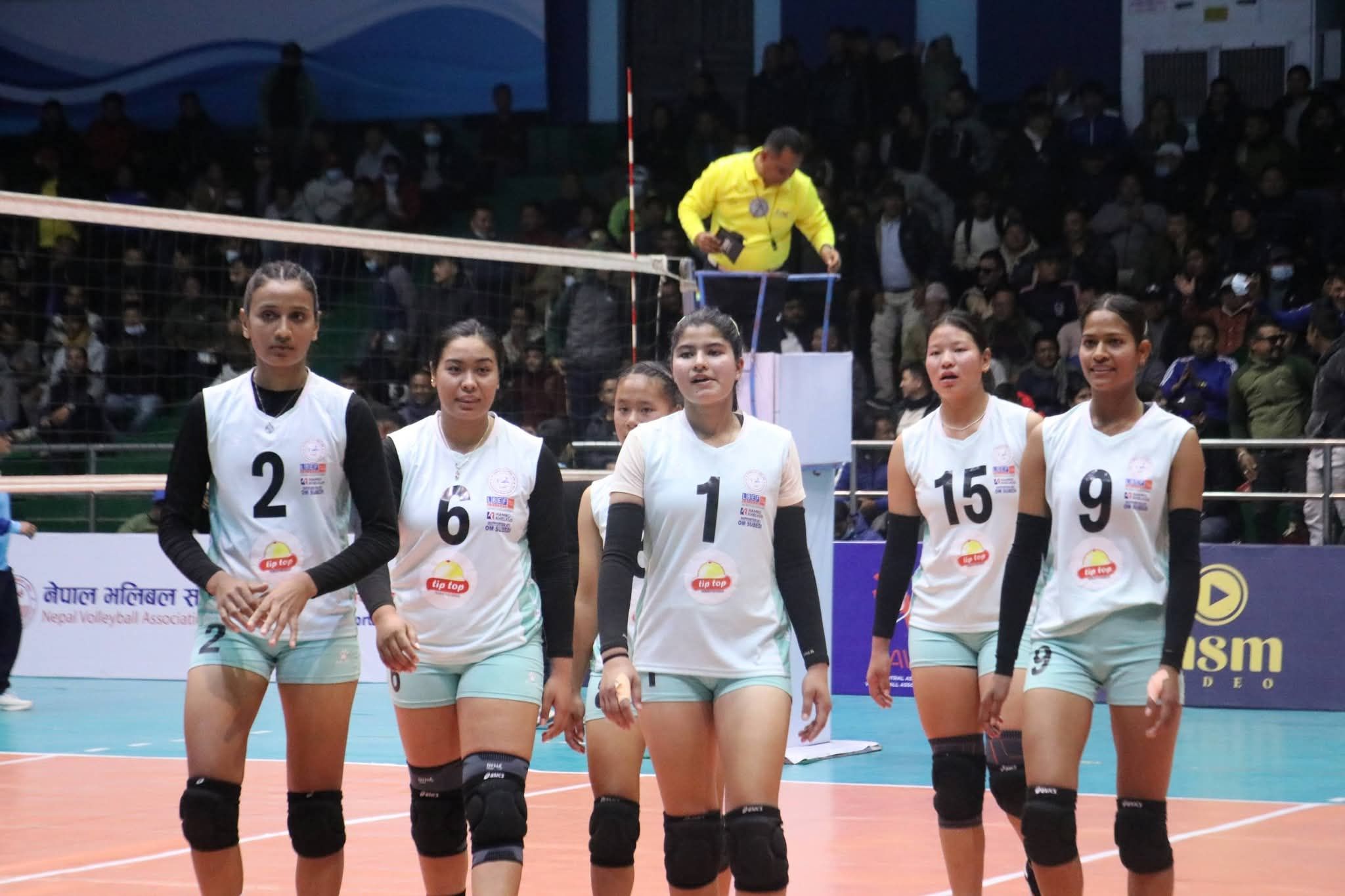 शेरबहादुर स्मृति भलिबल प्रतियोगिता: न्यु डायमण्ड अपराजित रहँदै फाइनलमा