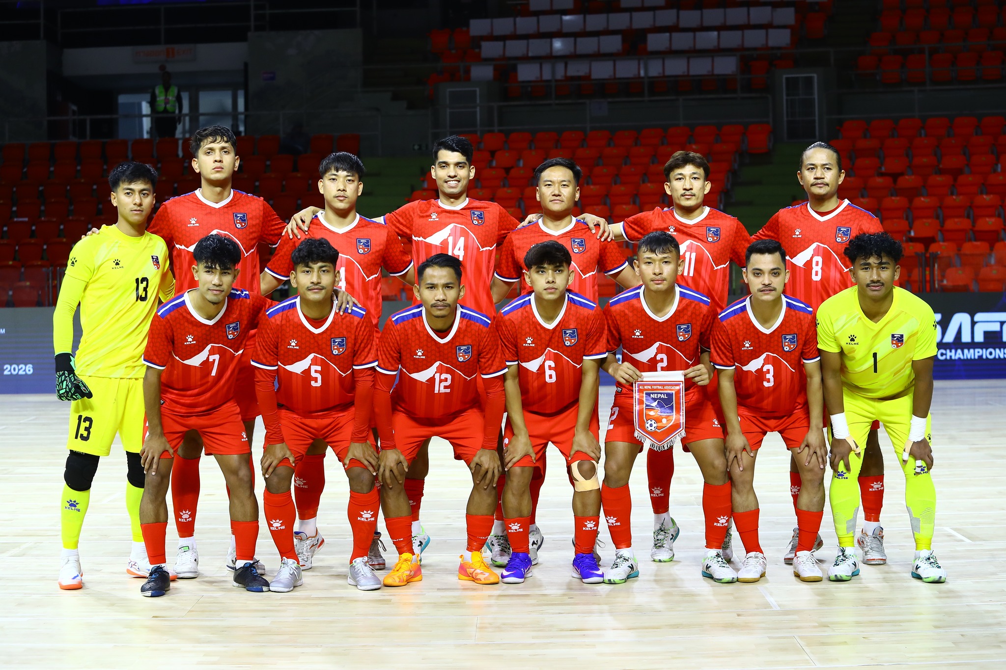 साफ फुटसल च्याम्पियनसिप : नेपालको विजयी सुरुआत, श्रीलंका २-१ ले स्तब्ध