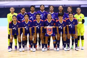 साफ फुटसल च्याम्पियनसिप : नेपाल र श्रीलंकाबीच खेल हुँदै