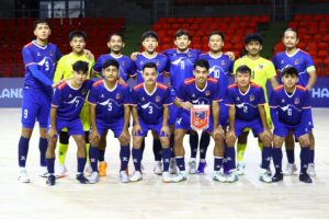 साफ पुरुष फुटसल च्याम्पियनसिप: भुटानविरुद्ध नेपालको सहज जित