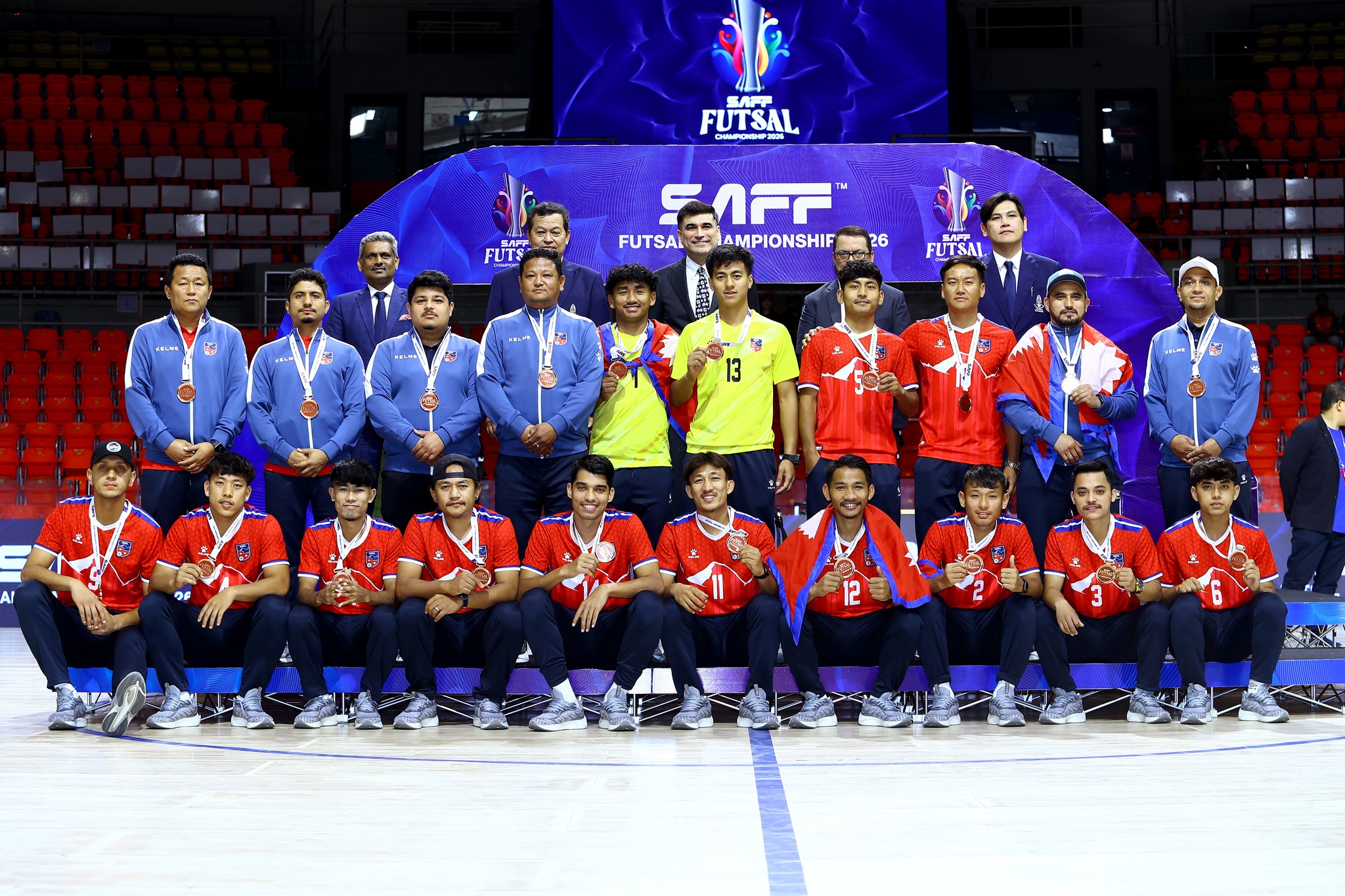 साफ फुटसल च्याम्पियनसिप: उपाधी माल्दिभ्सलाई, नेपाल तेस्रो