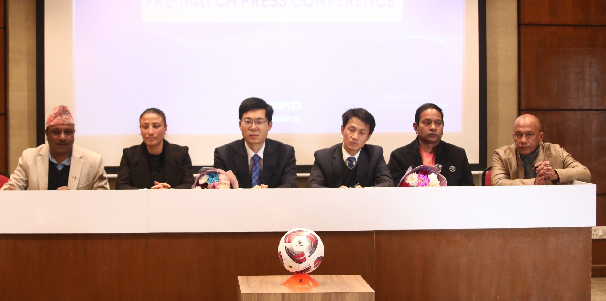 नेपाल र चीनबीच यु-२० महिला मैत्री फुटबल हुने