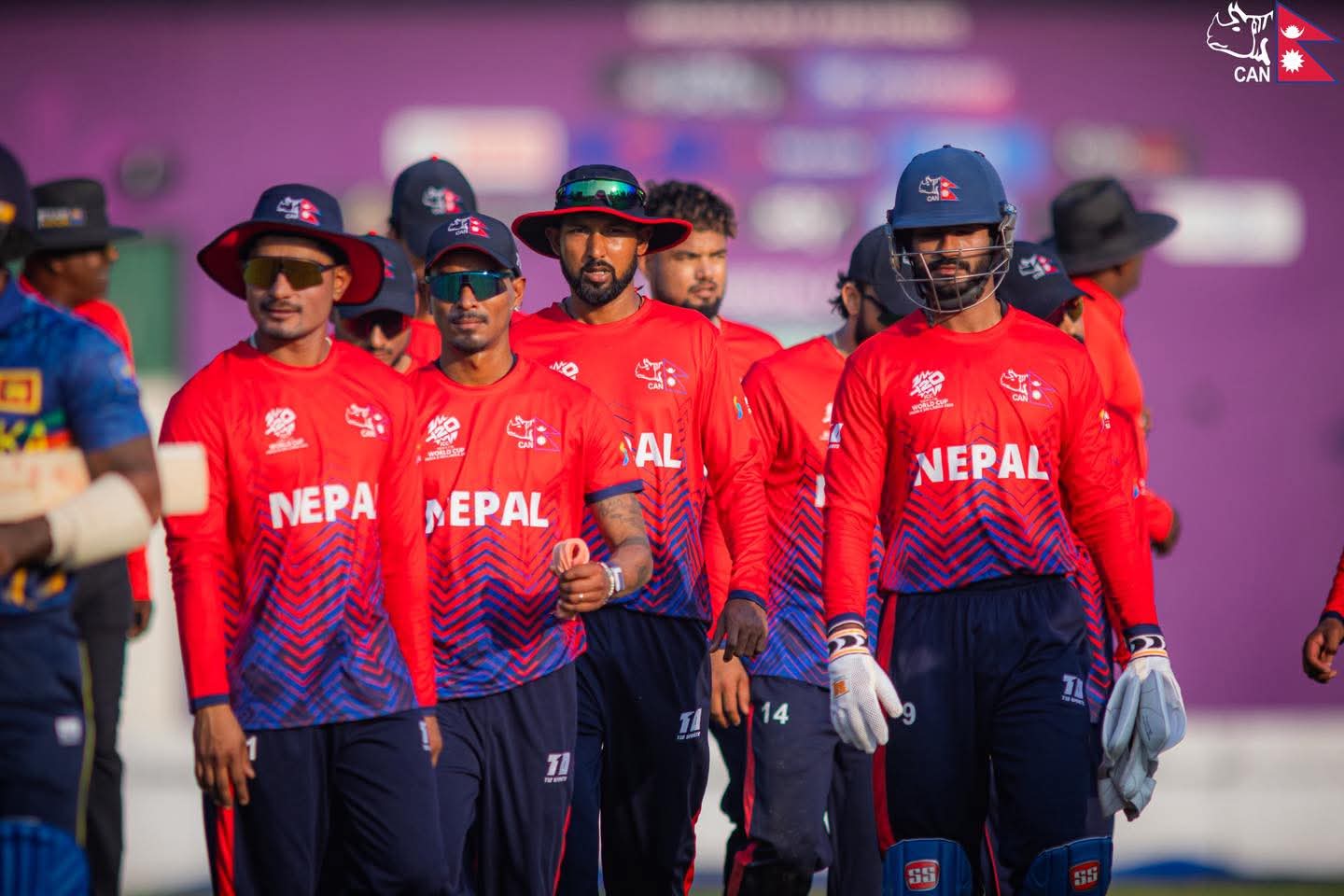 नेपाल पहिलो अभ्यास खेलमा श्रीलंका ‘ए’ सँग पराजित