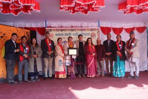 कमला कार्की स्मृति दिवसः नैकापस्थित सिर्जनशिल अपाङ्गता विद्यालय १ लाख रुपैयाँसहित सम्मानित