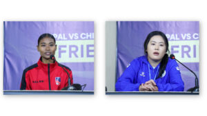 नेपाल यू-२० महिला र चीन युनान युथ टोलीबीच शनिबार प्रतिस्पर्धा हुने