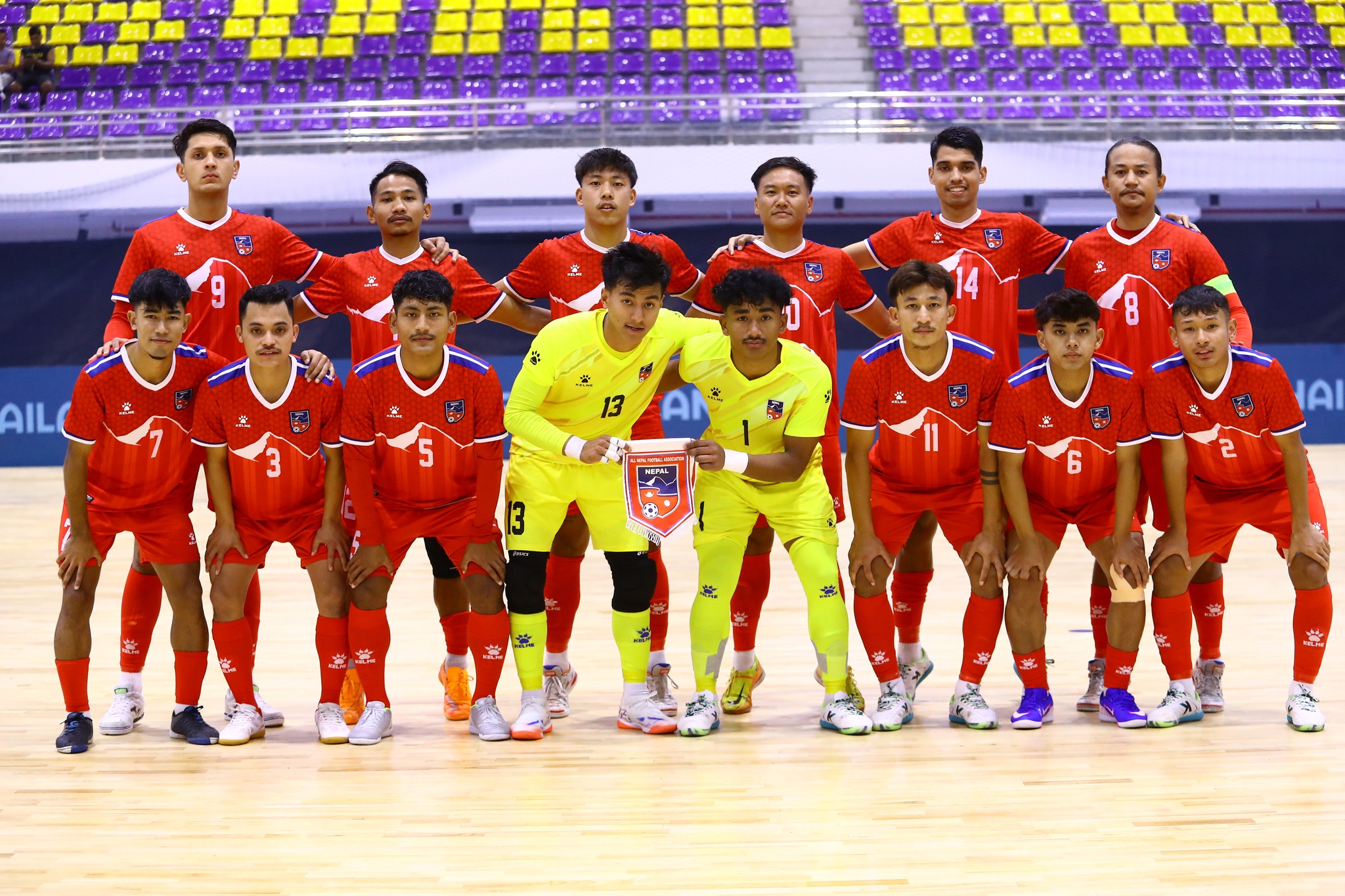 साफ पुरुष फुटसल च्याम्पियनसिप: नेपाल र भारतबीचको खेल ३-३ गोलको बराबरीमा सकियो