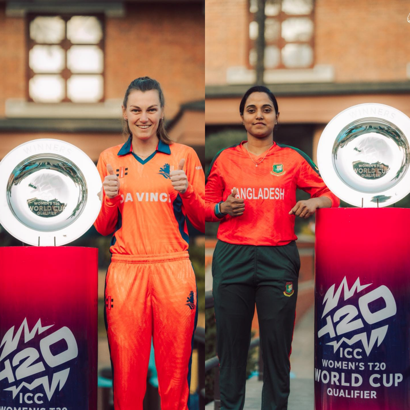बङ्गलादेश र नेदरल्यान्ड्स महिला टी-२० विश्वकपका लागि छनोट