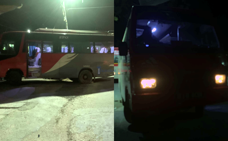 चित्लाङबाट काठमाडाैं आउँदै गरेको रिजर्भ बस गोदाम चोकनजिकै ब्रेक फेल !