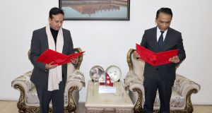 नबिल बैंकका अध्यक्ष निर्वाणकुमार चौधरीले लिए शपथ