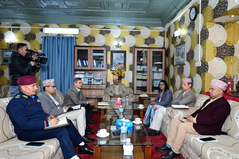 निर्वाचन केन्द्रीत सुरक्षा व्यवस्थापनसम्बन्धी छलफल