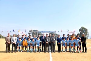 कीर्तिपुरमा सशस्त्र प्रहरी महानिरीक्षक रनिङ ट्रफी फुटबल प्रतियोगिता सुरु, १५ टोलीको सहभागिता