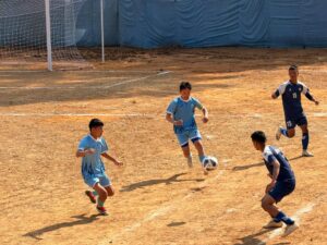 सशस्त्र प्रहरी महानिरीक्षक रनिङ ट्रफी फुटबलः पिस प्वाईन्टसामु सनसाइन निरिह, आज दुई खेल हुने