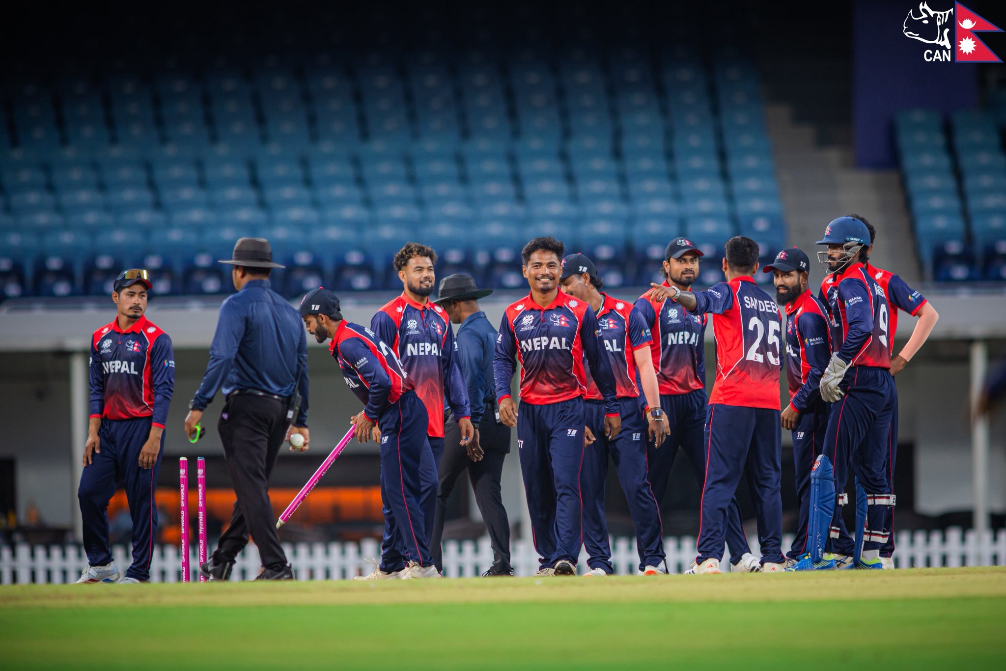 आईसिसी टी-२० विश्वकप २०२६ अन्तर्गत अभ्यास खेलमा नेपाल विजयी, युएई ७ विकेटले पराजित