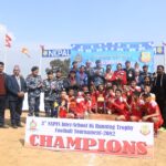 तेस्रो एपिएफ रनिङ्ग ट्रफी फुटबलको उपाधि सैनिक आवासीय महाविद्यालय सल्लाघारीलाई