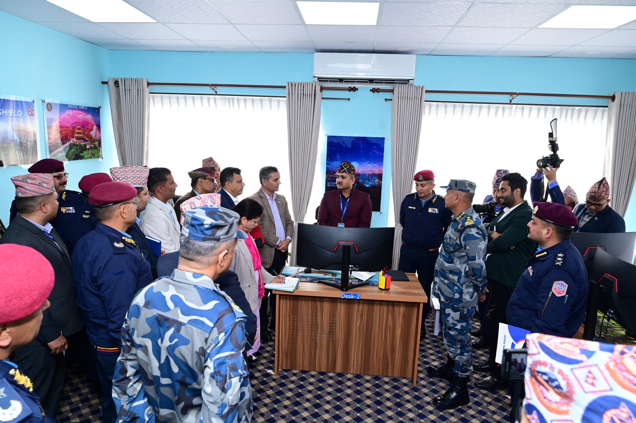 नेपाल प्रहरी मुख्यालयमा ‘एआई सेल’ स्थापना