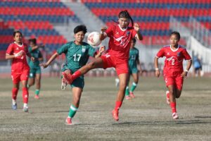 साफ यू-१९ वुमन्स च्याम्पियनसिप: नेपाललाई ४-० ले पराजित गर्दै  बंगलादेश फाइनलमा