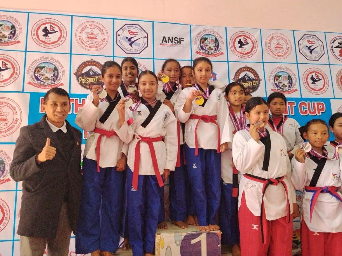 काठमाडाैं जिल्लास्तरीय तेक्वान्दो प्रतियोगिताः जेसीस स्कुलका विद्यार्थीको उत्कृष्ठ प्रदर्शन