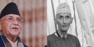 एमाले अध्यक्ष केपी शर्मा ओलीलाई पितृशोक