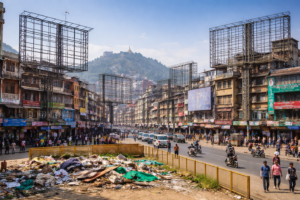 काठमाडौं महानगर क्षेत्रका विज्ञापन सामग्री धमाधम हटाइँदै