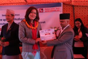 समानुपातिक सांसदलाई दिइयो निर्वाचित भएको प्रमाणपत्र