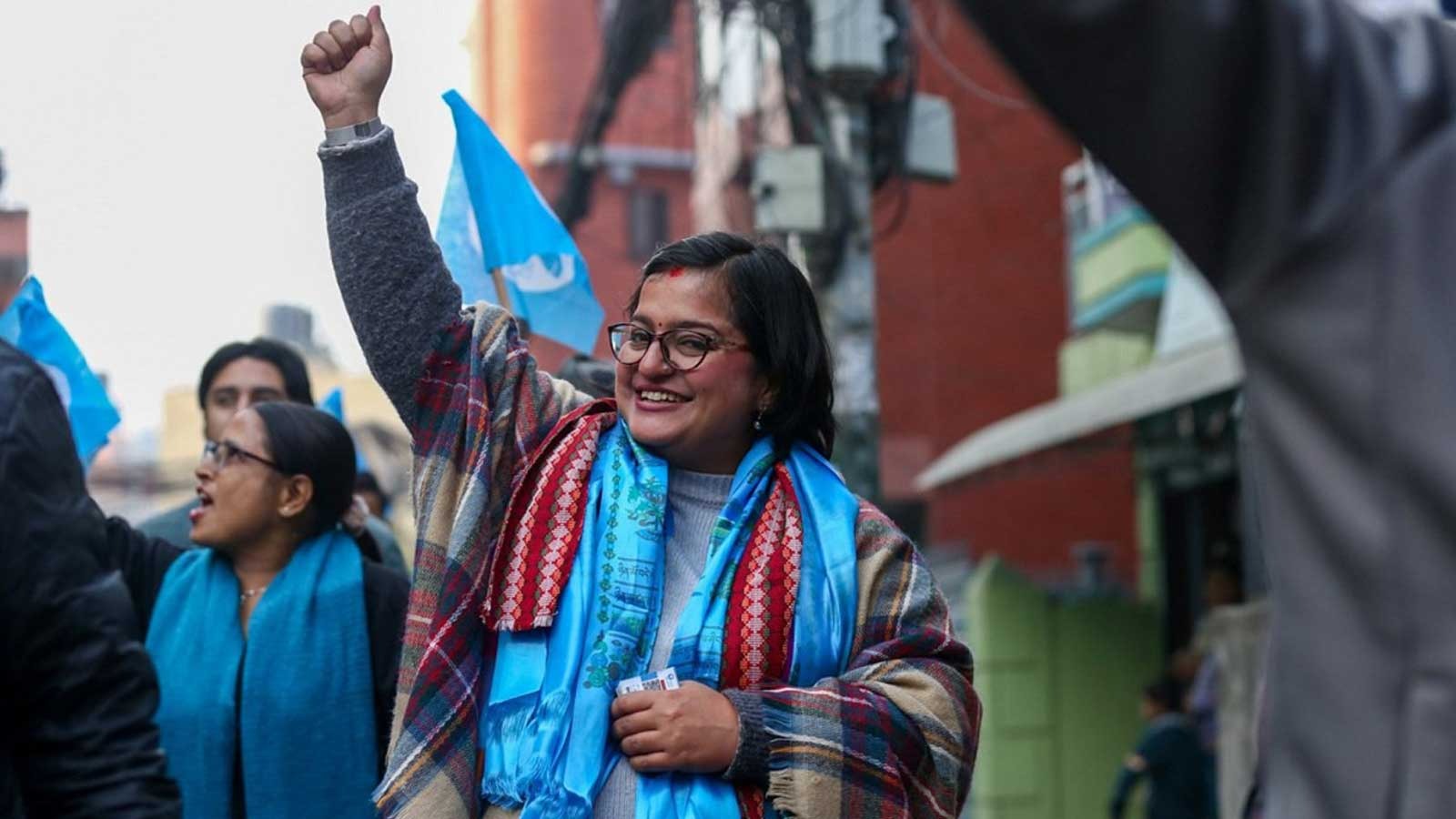 प्रतिनिधि सभा सदस्य निर्वाचन-२०८२ः काठमाडाैं क्षेत्र नं. १ मा रास्वपाकी रञ्जु दर्शना विजयी