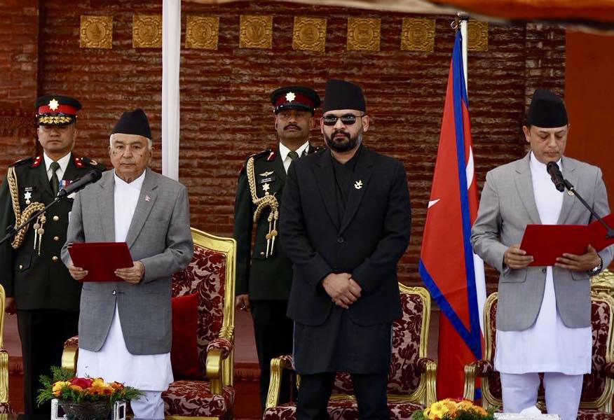 प्रतिनिधि सभाका नवनिर्वाचित सभामुखले लिए सपथ