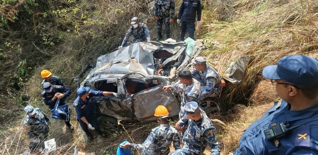 दक्षिणकालीमा कार दुर्घटना हुँदा ३४ वर्षीय खड्काले गुमाए ज्यान