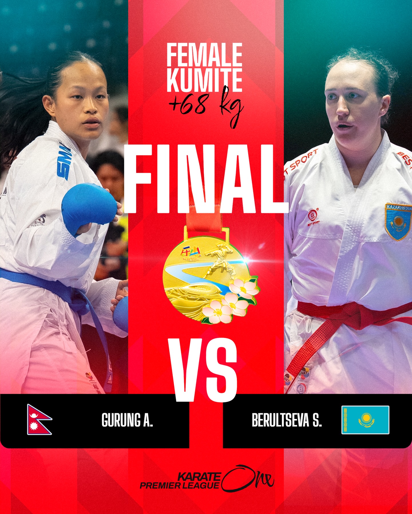 एरिका गुरुङ चीनमा जारी कराँते वान प्रिमियर लिगको फाइनलमा