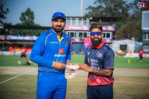 टी-२० आई सिरिज : पहिलो खेलमा नेपाल यूएईसँग ६ विकेटले पराजित