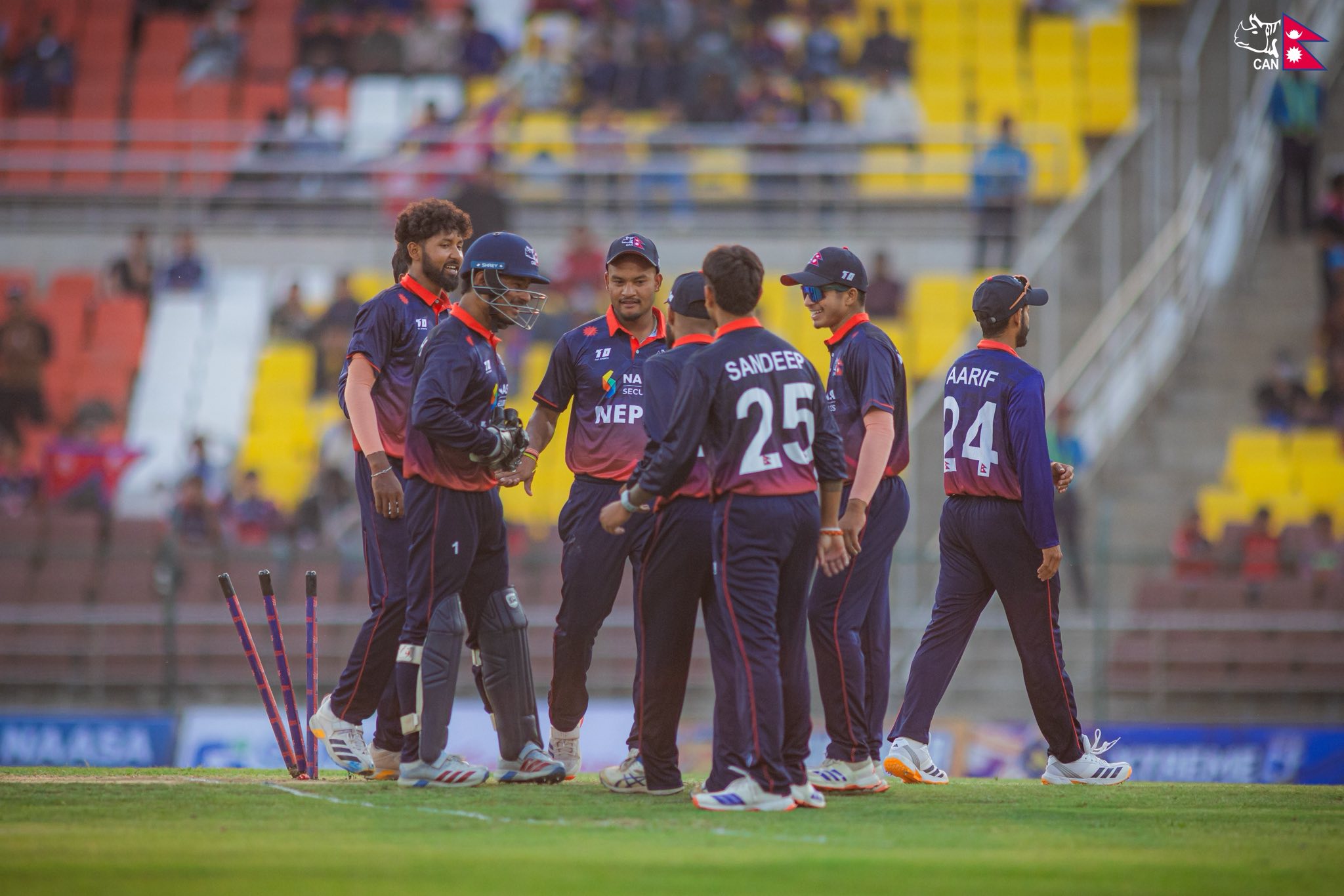 टी-२० अन्तर्राष्ट्रिय सिरिजमा नेपालद्वारा यूएई पराजित