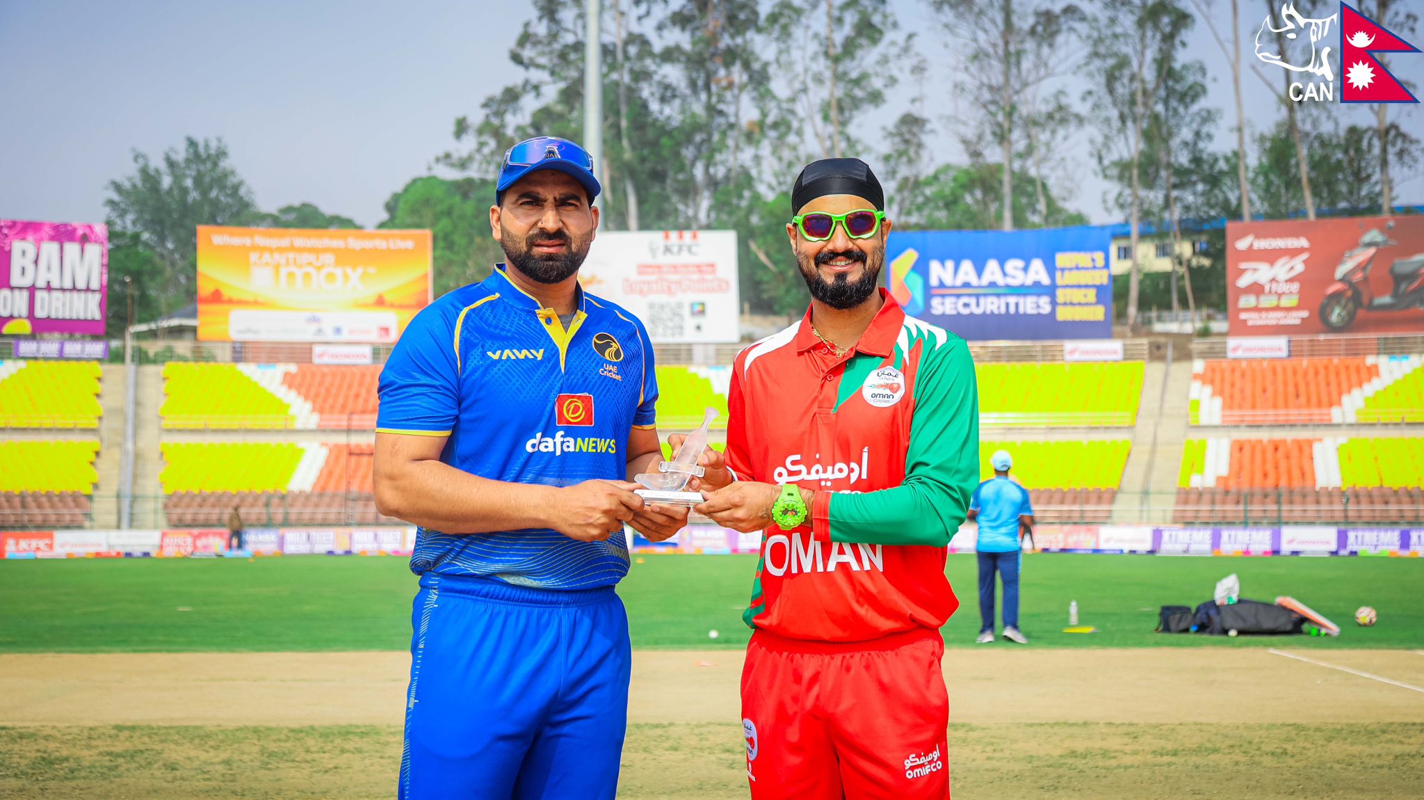 आईसिसी विश्वकप लिग-२: युएईसँग ओमान २५ रनले पराजित