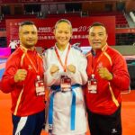 कराते लिग वान प्रिमियरमा एरिका गुरुङलाई रजत पदक