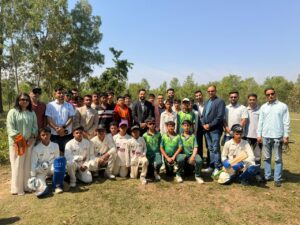 फाप्ला क्रिकेट रङ्गशाला सरकारकाे प्राथमिकतामा : मन्त्री पाेखरेल